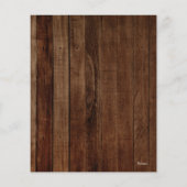 BUDGET Frohe Weihnachten Foto Rustikale Heilig und (Rückseite)