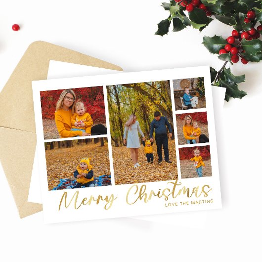 Budget Frohe Weihnachten Gold 6 Foto