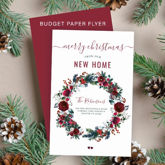 Budget Frohe Weihnachten neue Zuhause für Ferien-U