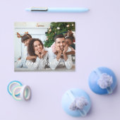 Budget Frohe Weihnachts-Spaß-Script-Foto Flyer (Einzeln)