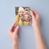 Budget Frohe Weihnachts Spaß Script Foto Vertikal Flyer (Gruppe)