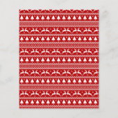 Budget Frohe Weihnachts Spaß Script Foto Vertikal Flyer (Hinten)