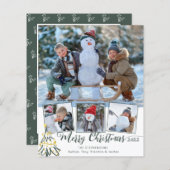 Budget Frohe Weihnachtsbaum 4 Foto Jahr in Überprü (Vorne/Hinten)