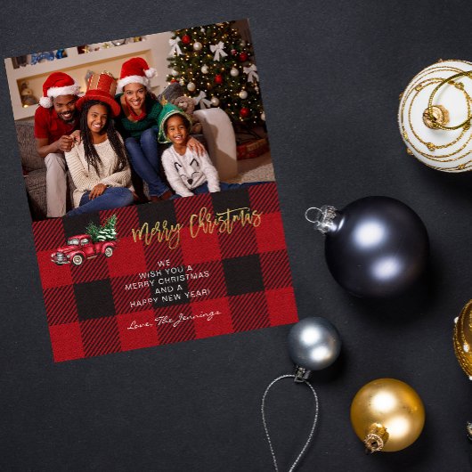 Budget Frohe Weihnachtswagen & Buffalo Foto H Flyer