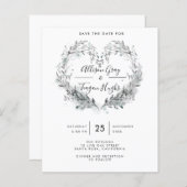 Budget Frost Save the Date Flyer (Vorne/Hinten)