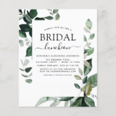 Budget Frühjahr Brautparty Luncheon Grüne (Vorderseite)
