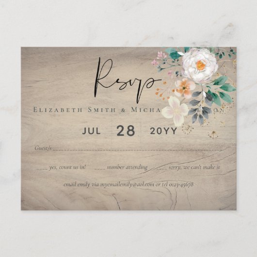 BUDGET Frühjahrswochen Wildblumen Barn Garden Hoch Postkarte (Vorderseite)