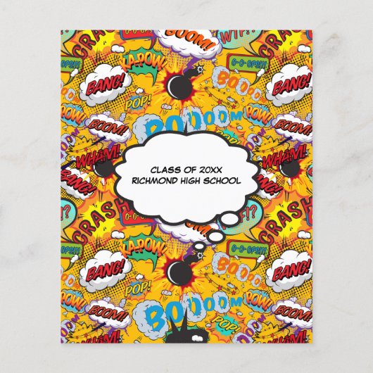 Budget Fun Grad Party Class of 2022 Einladung (Rückseite)
