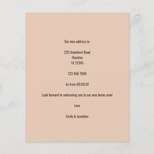 Budget Fun Highland Cow Cream New Address (Rückseite)