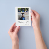 BUDGET Fun Script Moderner Abschluss Danke Karte (Gruppe)