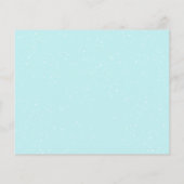 Budget Funny Bear | Cold Outside Baby Dusche Flyer (Rückseite)