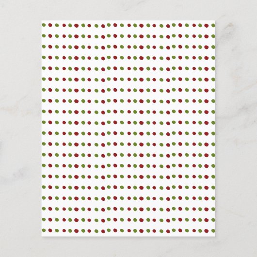 Budget Funny Christmas Elf Foto Weihnachtskarte (Rückseite)