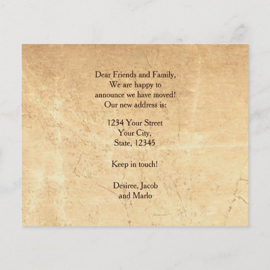 Budget Funny Old Shack Moving New Address Country (Rückseite)