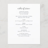 Budget für den Dienst des Fotos Love Memory Flyer (Hinten)