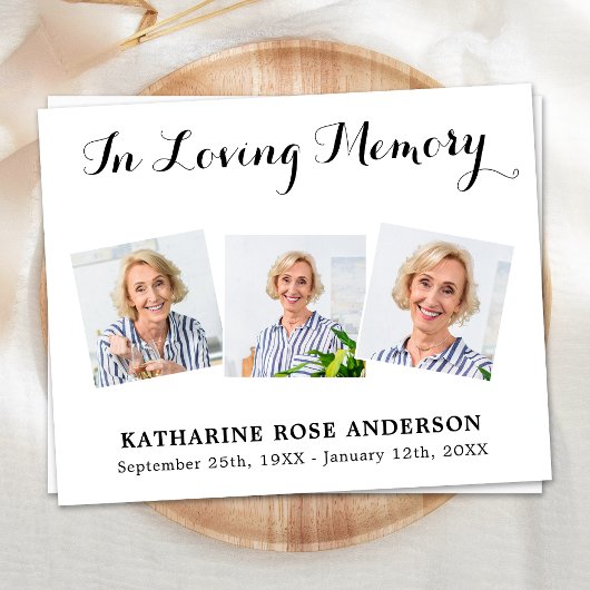 Budget für die Liebe Erinnerung 3 Foto Beerdigung