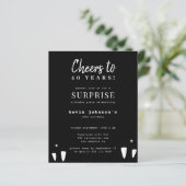 Budget für jedes Alter Männer Geburtstagsfeier (Stehend Vorderseite)