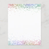 Budget Future Frau Rainbow Glitzer Brautparty (Rückseite)