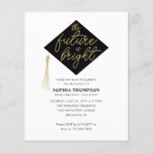 Budget Future ist Bright Grad Cap Graduation Party (Vorderseite)