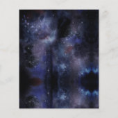 BUDGET Galaxy Planets Space Rocket Baby Dusche (Rückseite)