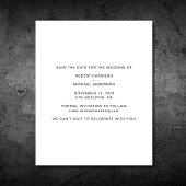 Budget Gay Wedding Tuxedo Save the Date