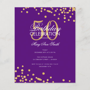 Budget Geburtstagspartei Glitzer Confetti Gold Lil