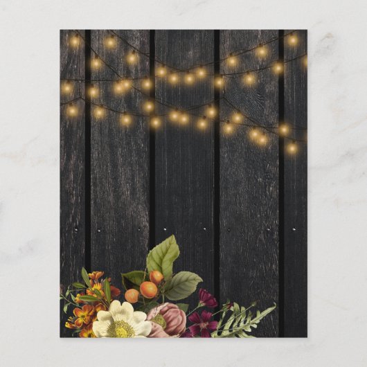 Budget Gefallen an Einladung der Liebe (Rückseite)