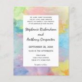 Budget Gefärbte Krawatte Wasserfarben Art Colorful (Vorderseite)