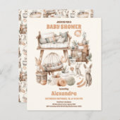 Budget Gender Neutral Vintage Toys Baby Shower  (Vorne/Hinten)