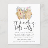 Budget Gingerbread Männer Weihnachten Lasse Party (Vorderseite)