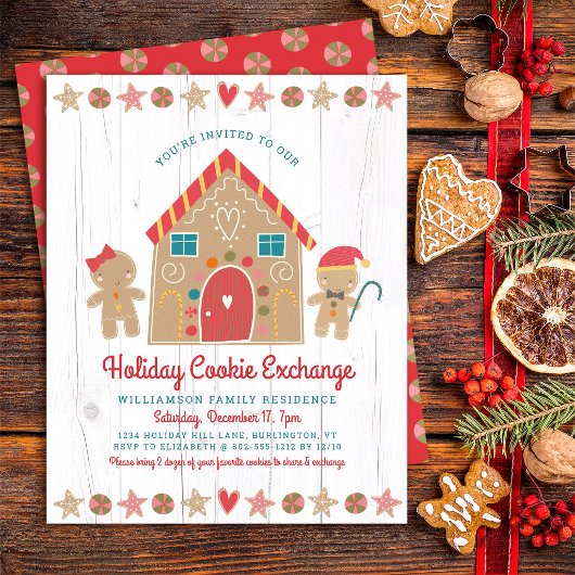 Budget Gingerbread Rustikaler Cookie Exchange Einl