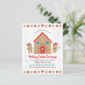 Budget Gingerbread Rustikaler Cookie Exchange Einl (Stehend Vorderseite)