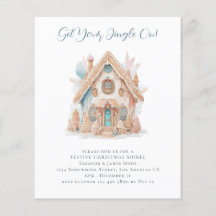 Budget Gingerbrei House Weihnachtsessen Party Einl