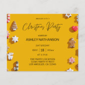 Budget Gingerbrot Cookie Weihnachtsweihnachtsfest  (Vorderseite)