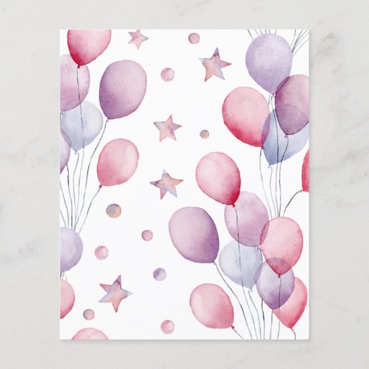 BUDGET Girl Baby Elephant Pink Blue SIP UND SIEHE (Rückseite)