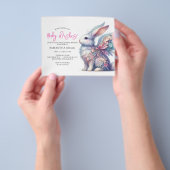 Budget Girl Baby Showthema Flyer (Gruppe)