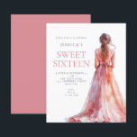 Budget Girl in Pink Gown Sweet 16 Geburtstag einla<br><div class="desc">Budget Girl in Pink Gown Sweet 16 Geburtstag einladen. Eine günstige BUDGET-Alternative für eine kleinere Größe von 4, 5 x 5, 6 Zoll, die ein Gewicht von 110 lbs hat, die ähnlich dick ist wie eine Postkarte (sie ist jedoch nicht als Postkarte geeignet). BITTE BEACHTEN SIE, DASS ES EINE Einladung...</div>