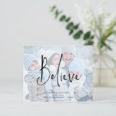 Budget Glaube Skript Foto Name Jahr Weihnachten (Stehend Vorderseite)