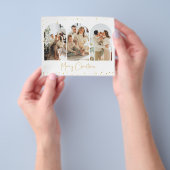 Budget Glitzer Arch Weihnachtskarte Foto Grußkarte Flyer (Gruppe)