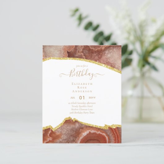 BUDGET Glitzer Glam Agate Hübsch Jegliches Alter (Stehend Vorderseite)