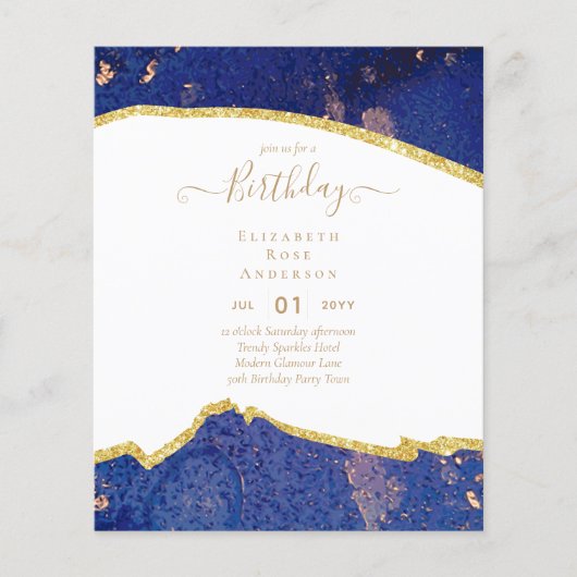 BUDGET Glitzer Glam Agate Hübsch Jegliches Alter (Vorderseite)