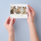 Budget Glitzer Weihnachts Foto Grußkarte Flyer (Gruppe)