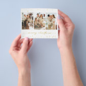 Budget Glitzer Weihnachts Foto Grußkarte Flyer (Gruppe)
