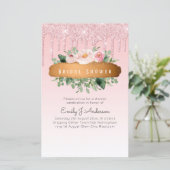 BUDGET Glitzern Glitzer BlumenGirl-Brautparty (Stehend Vorderseite)