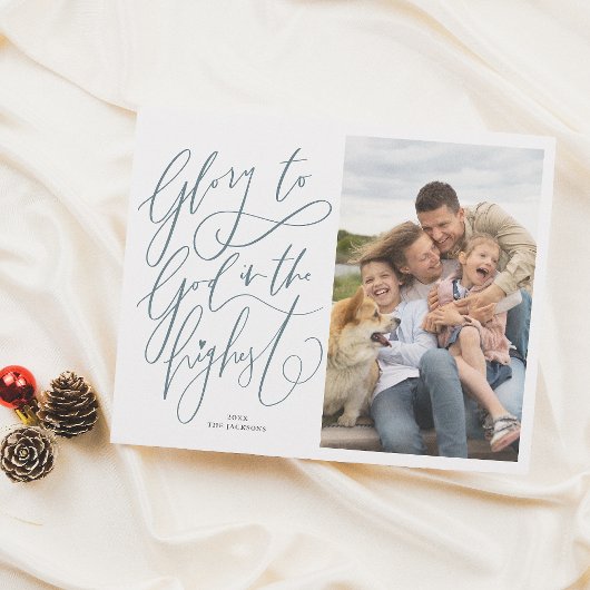 Budget Gloria zu Gott Weihnachtsfeiertag Foto