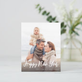 Budget Glück Neujahr Minimalistisch Chic Foto 4 Ve (Stehend Vorderseite)