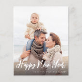 Budget Glück Neujahr Minimalistisch Chic Foto 4 Ve (Vorderseite)