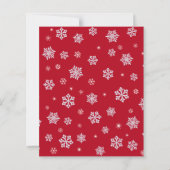 Budget Gnome for Holidays Elf Rustic Wreath Card (Rückseite)