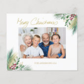 Budget Gold Berries Foto Weihnachten (Vorderseite)