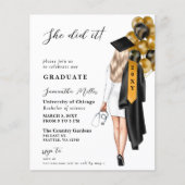 Budget Gold Black Nurse Sie tat es Abschluss (Vorderseite)