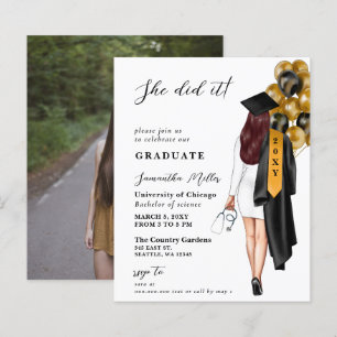 Budget Gold Black Nurse Sie tat es Abschluss